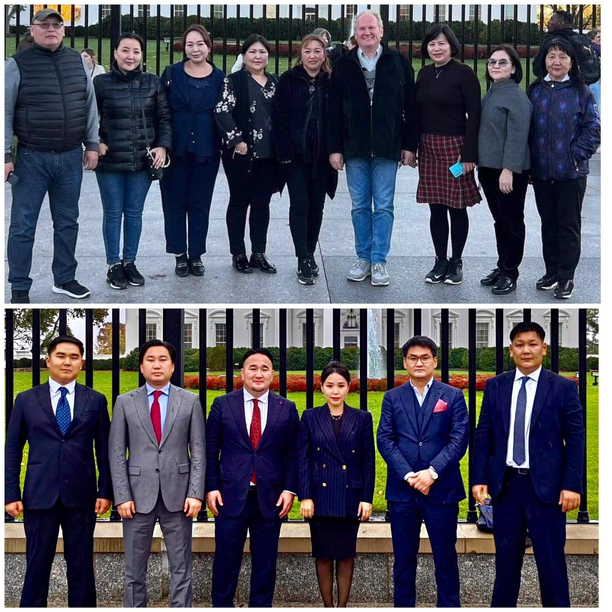 Тэр Эрдэнээгийн АН-ханг хардаа.
Зах дээр наймаа хийх гэж явсан юм шиг😂😂😂 Албан хувцас өмөсчхөж болдоггүй юм байхдаа.