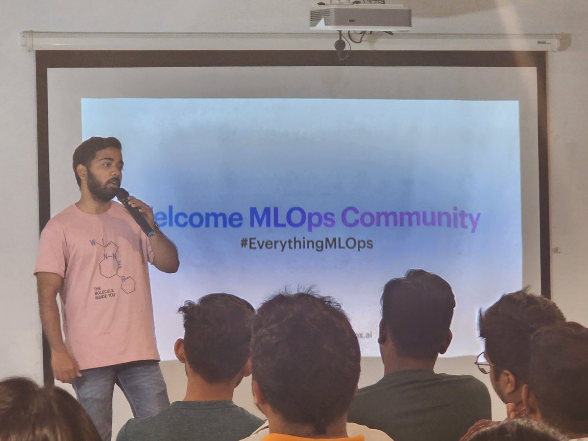 ghumare64's tweet image. Kasa kai Mumbai?😇
#EverythingMLOps #MLOpsCommunity