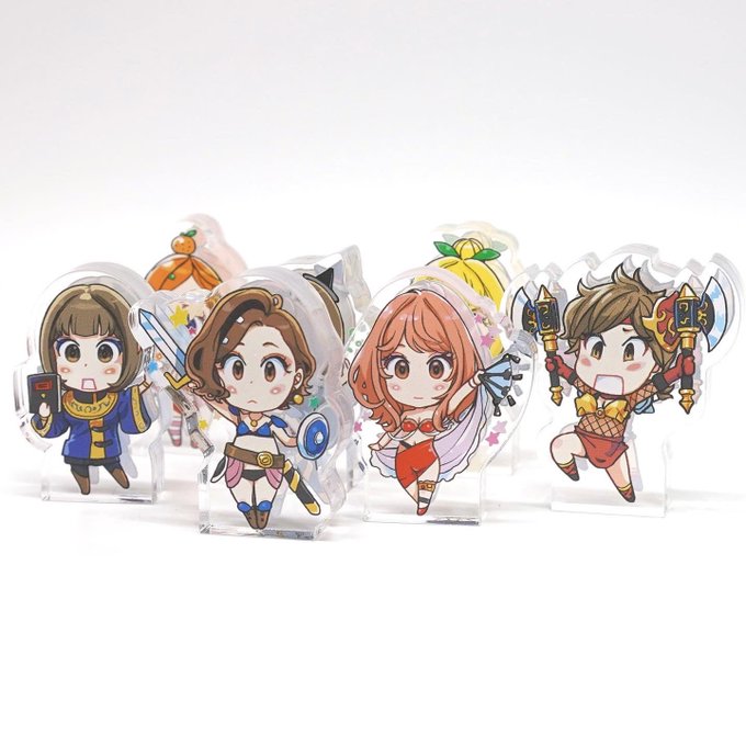 【グッズ新作】新スタイルグッズ「アクリルコロコロ」のファンタジーシリーズ、みえしゃーんセット、番外セット小武総本家BOOTHにて販売中です❤️ ぜひお立ち寄りくださいませ〜
https://t.co/8ennC1QuBY 