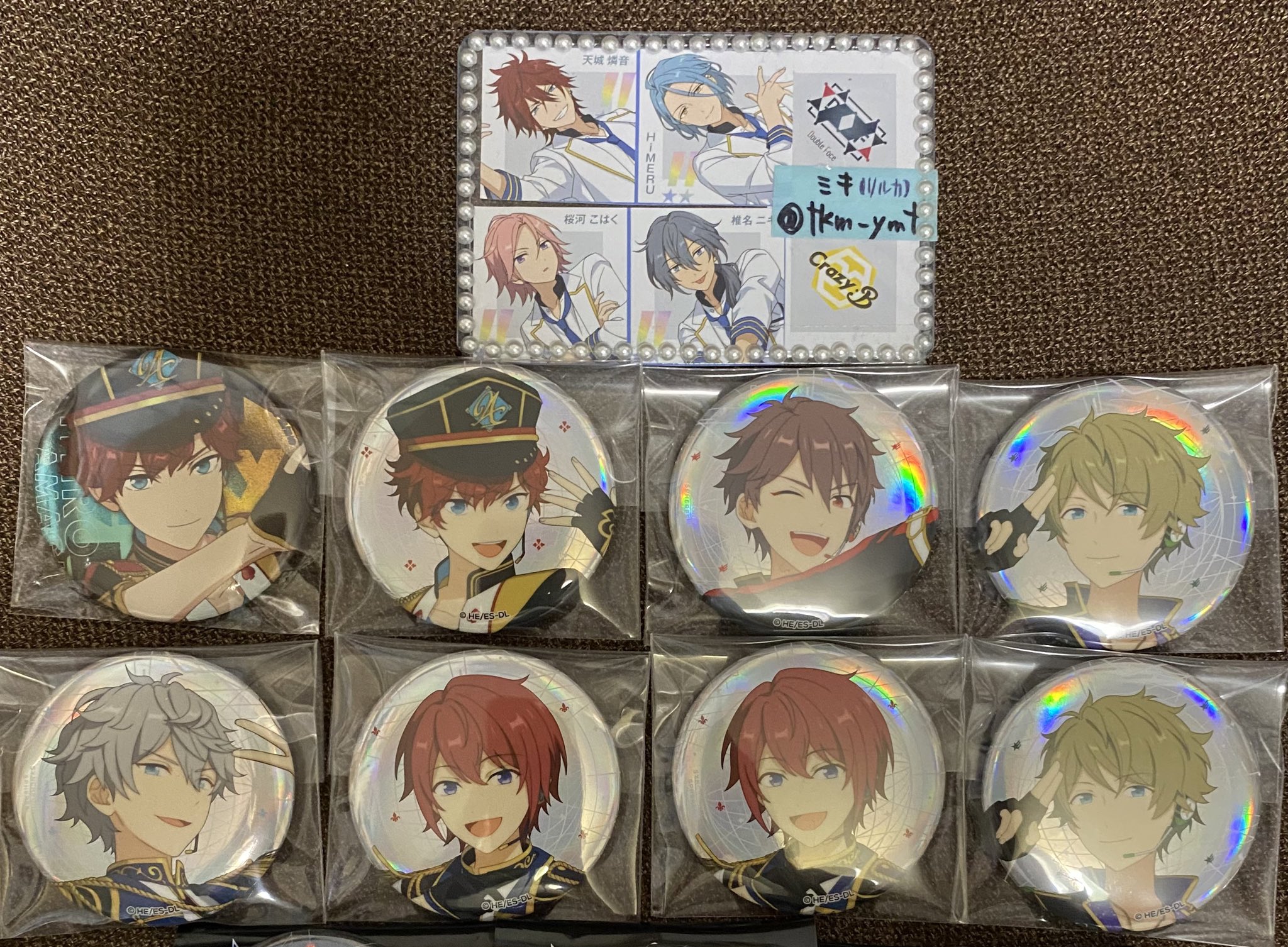 新品☆あんスタ☆Crazy:B【HiMERU】スタライ☆7th☆リングライト