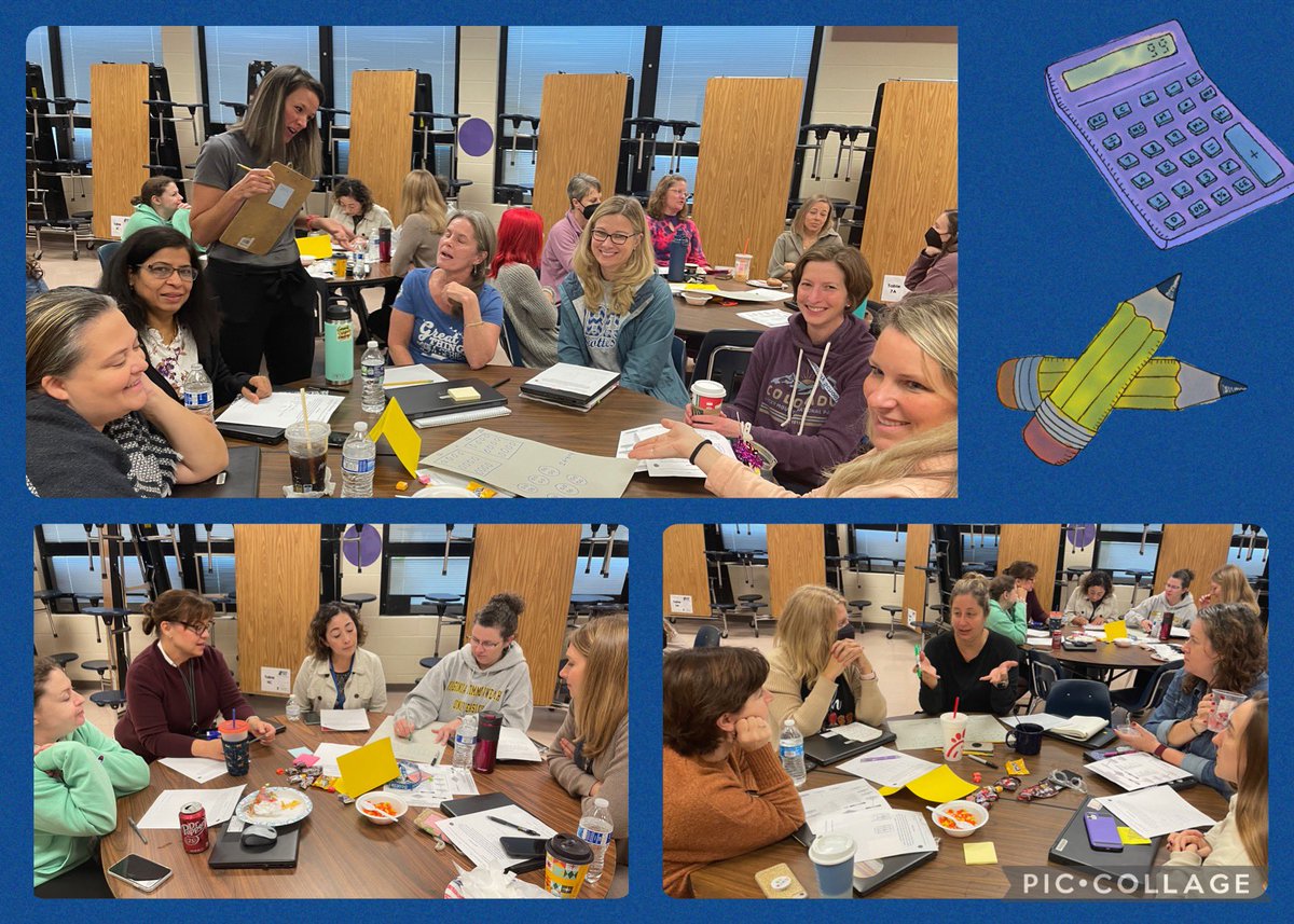 NatalieCVershaw's tweet photo. Love learning alongside this fantastic staff ☑️Community-building ☑️Engaging activities ☑️Focused tasks around improving instruction to best meet the needs of all students 💙This staff=the best!💙 @BonnieBraeES @PrincipalBBES #AwesomeStaff #LovetoLearn #ScienceofReading #MathTask https://t.co/qBM1Qo1Axo