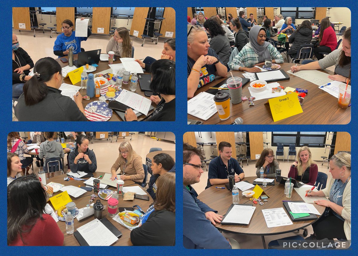 Love learning alongside this fantastic staff ☑️Community-building ☑️Engaging activities ☑️Focused tasks around improving instruction to best meet the needs of all students 💙This staff=the best!💙 <a href="/BonnieBraeES/">Bonnie Brae ES</a> <a href="/PrincipalBBES/">Morgan Birge</a> #AwesomeStaff #LovetoLearn #ScienceofReading #MathTask