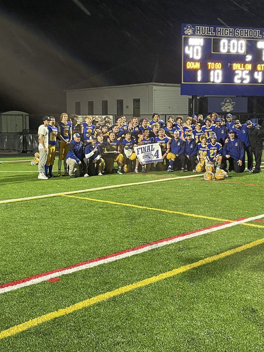 HullHighSchool's tweet photo. The Pirates enter the final four! https://t.co/H7KzeYbtQ2