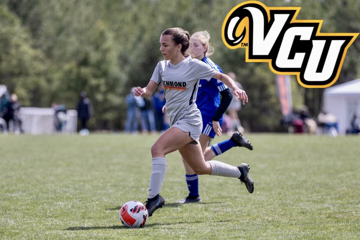 IsabellaCobos1's tweet photo. I’m so excited and blessed to announce that I have verbally committed to play D1 soccer at VCU! A huge thank you to everyone who has supported me. I also want to thank God, because without Him, none of this would be possible. Here's to 4 years as a Ram! https://t.co/5soPTTvey2