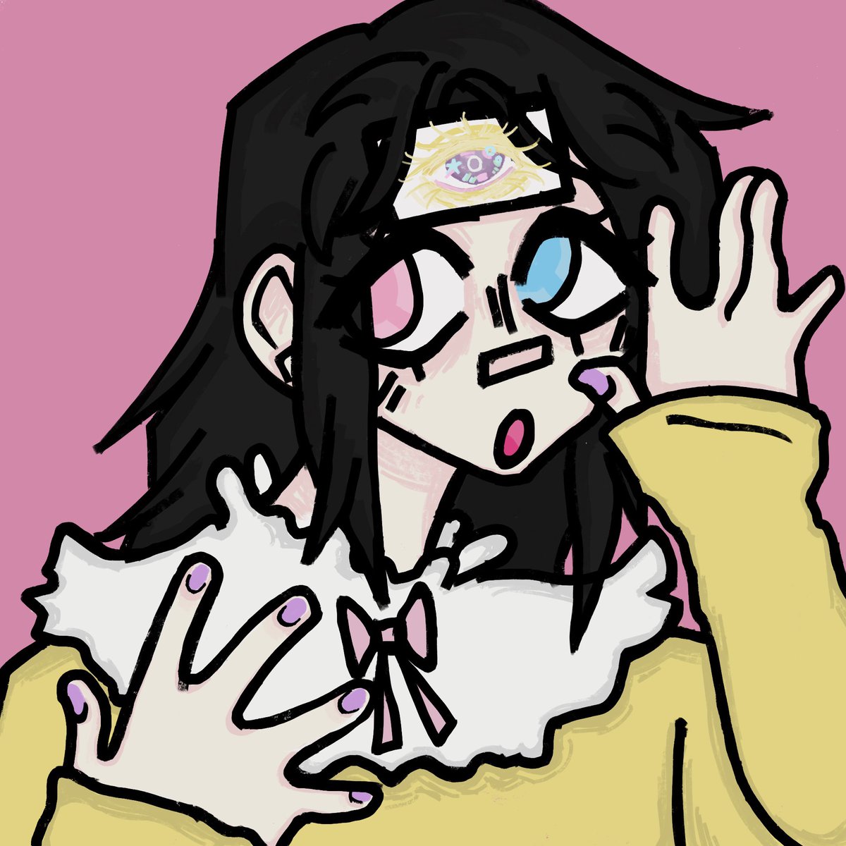 zingyghost's tweet image. third eye 👁️