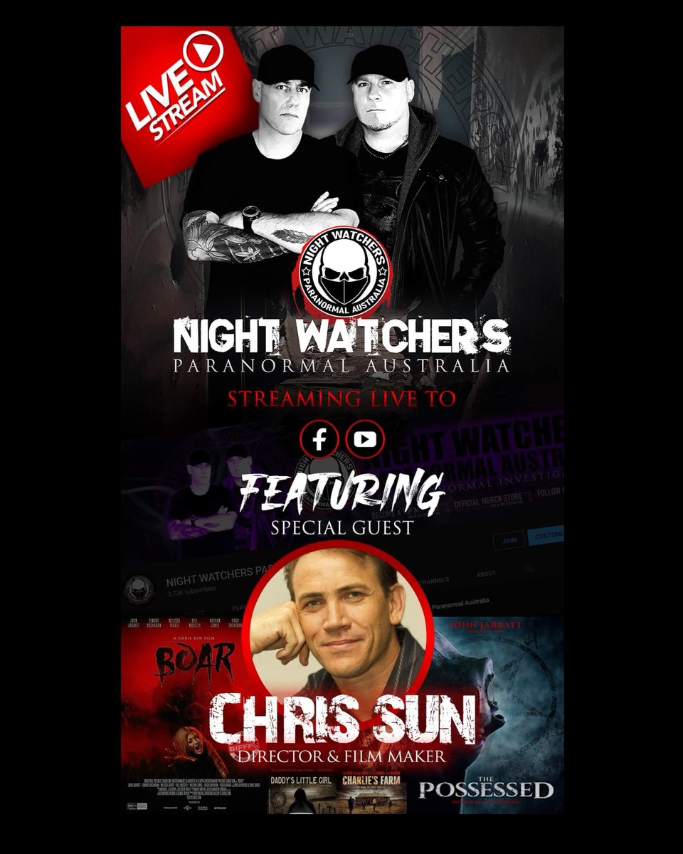 nwpaus's tweet photo. Interviewing this legend Tuesday night 7:30pm Queensland time 8pm  South Australian time so check it out !!!! #Trending #subscribe #paranormal #haunted #viral_video #GhostHunters https://t.co/odaEBOBRT5