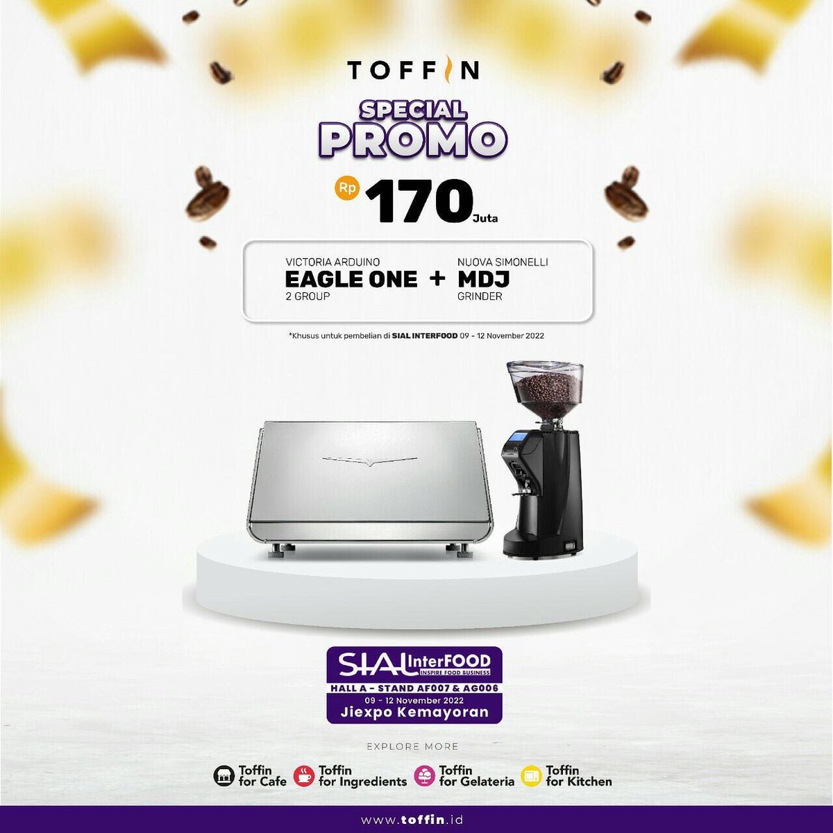 richiharya's tweet photo. Last call , promo expo interfood jakarta,harga paket mesin kopi termurah  info detail whtspp 081775241408
#promosialinterfood2022 #mesinkopipromo https://t.co/sv3679L5w9