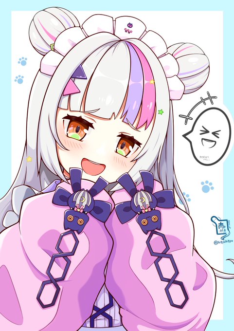 シオンちゃん描きました笑っているところが本当に好き#シオンの書物 