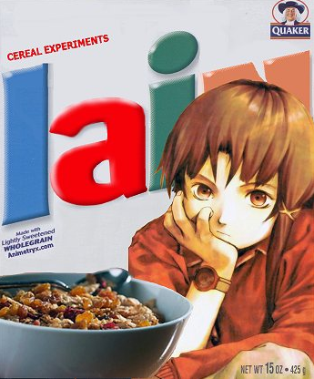 W33bHour's tweet photo. Remember kids to eat your vegetables or the cyber-monster will get you.
#serialexperimentslain #lain #breakfast #tooswoletocontrol #anime #conceptart #health #healthyandnutritious #healthyandnutritiousbreakfast https://t.co/syhbzDf1UV