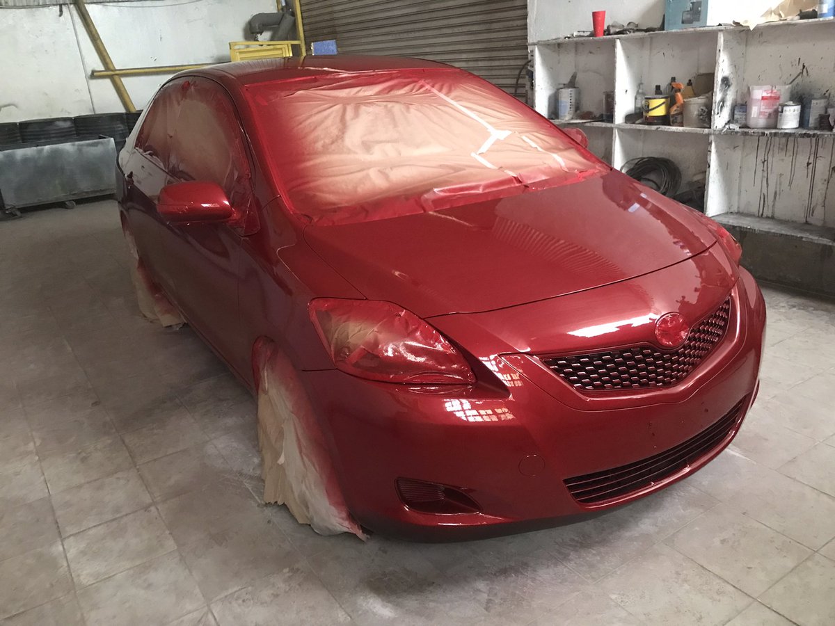 MotorzoneAuto's tweet image. Respray on a Toyota BELTA. Visit us on ngong rd, 0713056010
