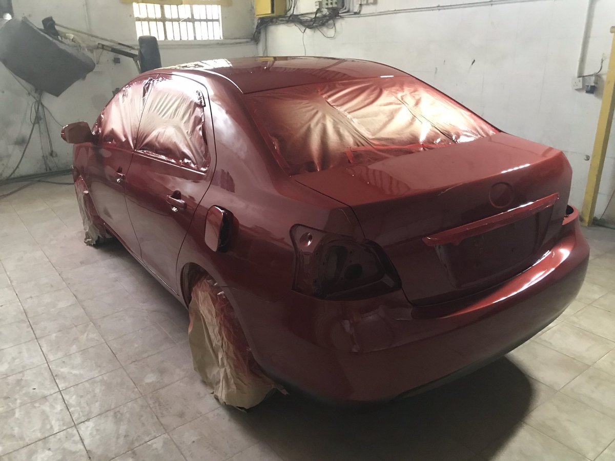 MotorzoneAuto's tweet image. Respray on a Toyota BELTA. Visit us on ngong rd, 0713056010