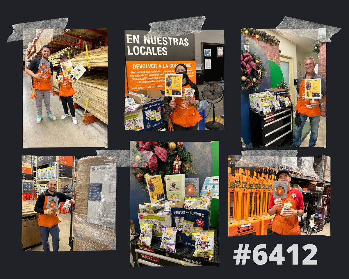 ¡La seguridad se mejora con acciones! 🚧🚨⚠️

¡Por eso, aquí estamos celebrando los 90 días sin accidentes de nuestra tienda #THD6412 con algunos de nuestros asociados! 👍🏻
 
¡ENHORABUENA! 🇵🇷👍🏻👷🏻‍♂️👷🏻‍♀️