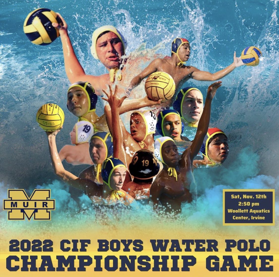 CIF Finals 
Saturday at 2:50pm 
Woollett Aquatics Center
Irvine CA

Stang Love
Stang Family 
Stang Pride