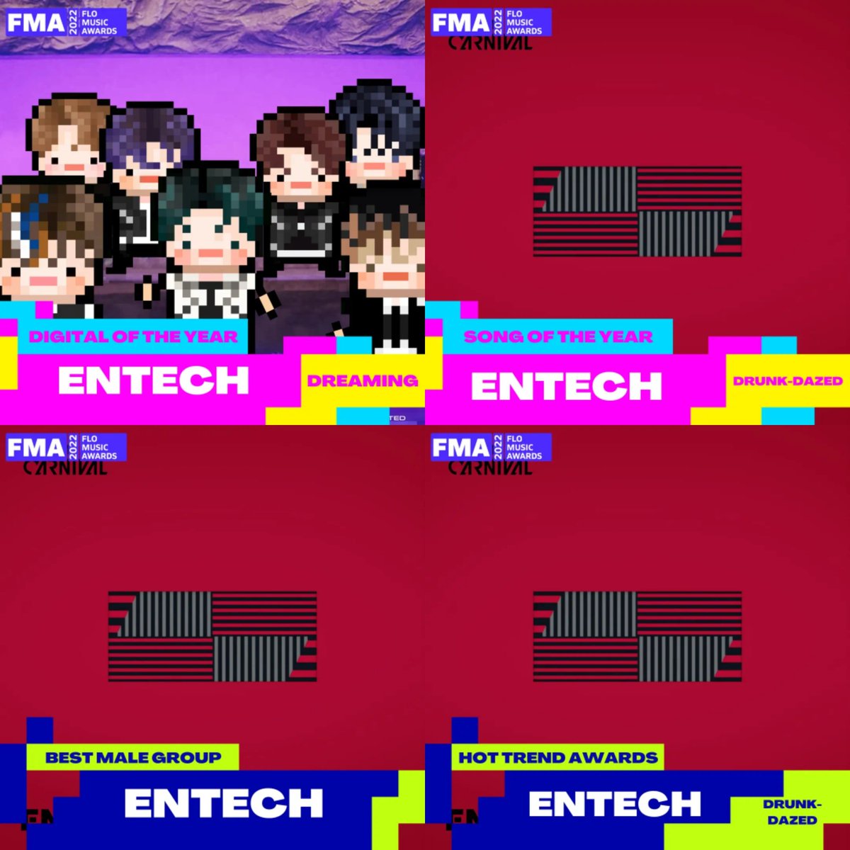 ENTECH_Official's tweet photo. [📢] ENTECH on FLO Music Awards 2022

(+) Bonsang https://t.co/qX6EGHxThY