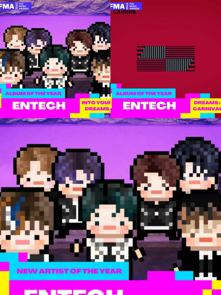 ENTECH_Official's tweet photo. [📢] ENTECH on FLO Music Awards 2022

(+) Bonsang https://t.co/qX6EGHxThY