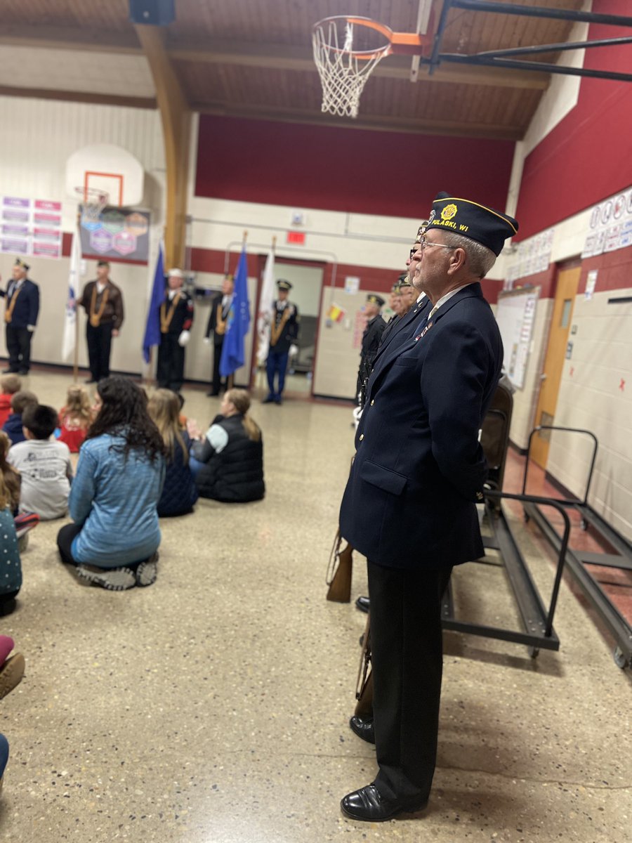 Happy Veterans Day! What a cool experience for our students today at <a href="/PCSD_FV/">Fairview Elementary</a> !