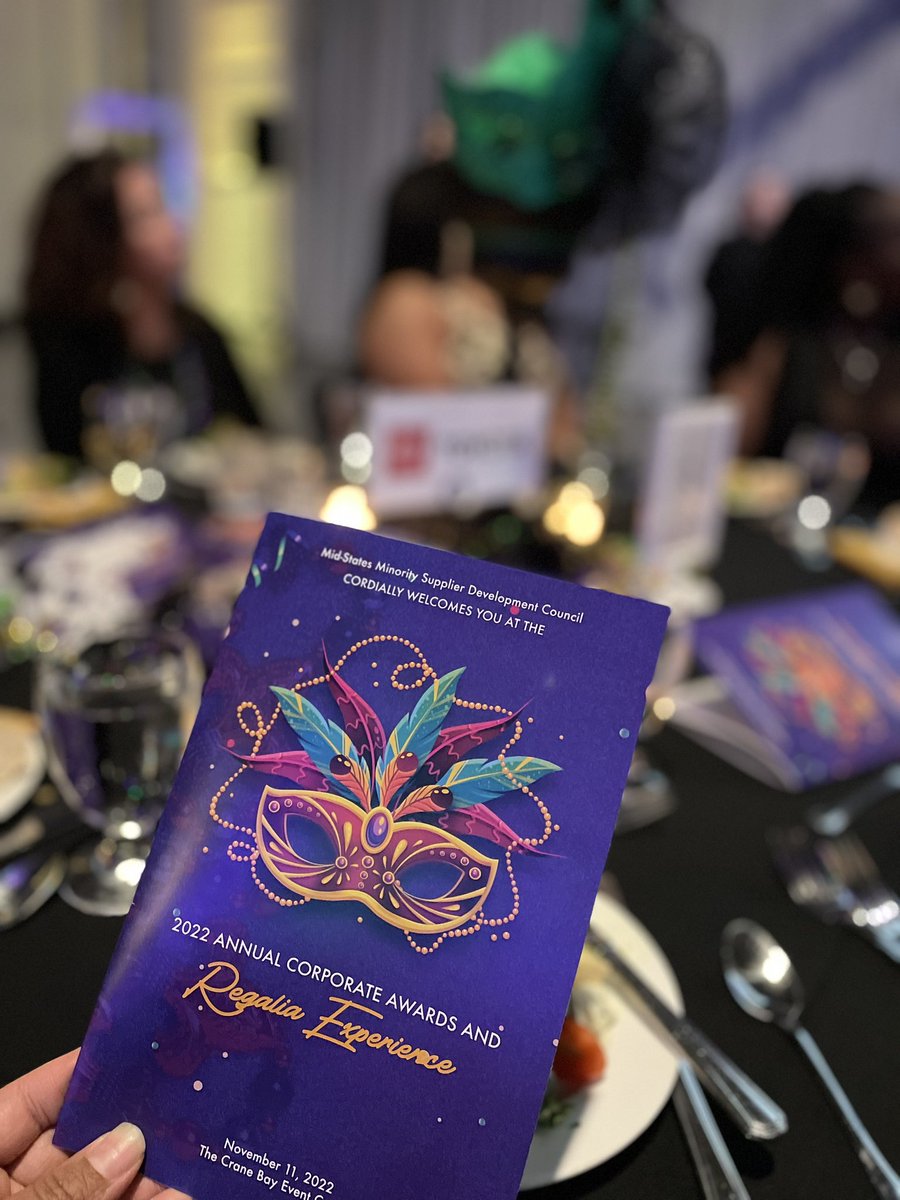 AdrinaWalker's tweet photo. Elated to accept the National Corporate Direct MBE Spend award tonight from the @MidStatesMSDC on behalf of @ToyotaSD at their annual awards dinner! #ToyotaSD #SupplierDiversity https://t.co/K9G3ag5MeP