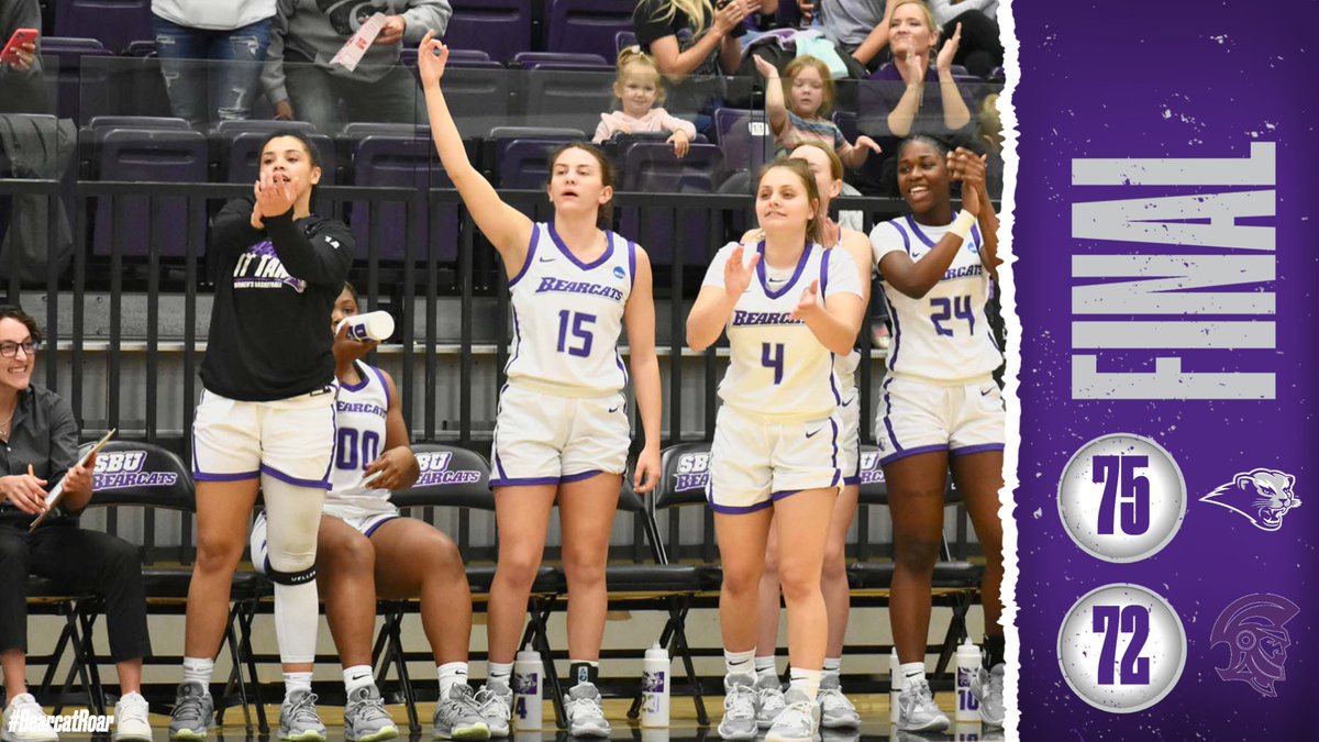 sbubearcats's tweet photo. WBB: BEARCAT VICTORY!! Bearcats hold on to start out the season 1-0!!

@SBUbearcatsWBB #RollCats https://t.co/gb8f0asuOB