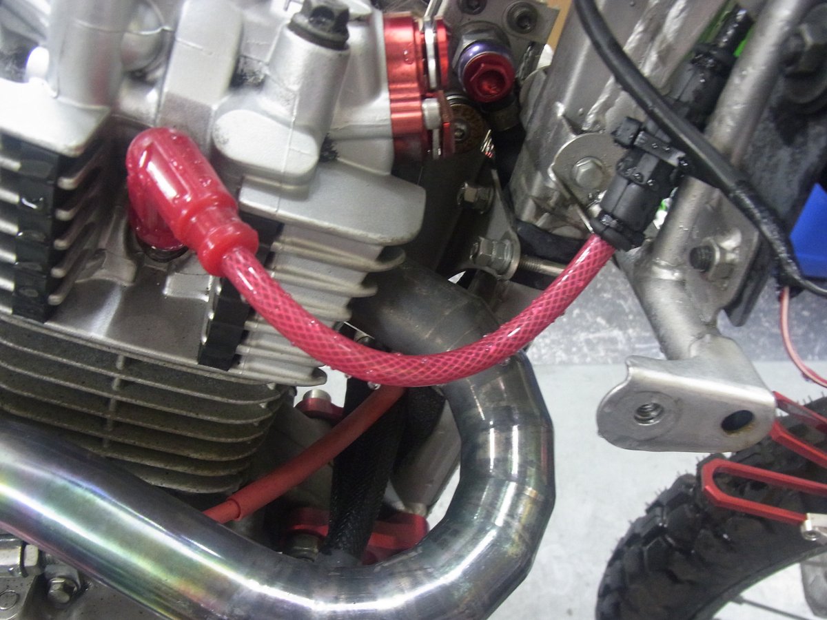 motocafefaster's tweet image. ＃NGK　＃パワーケーブル　も新調いたしました

最後はブレーキマスターのオーバーホール