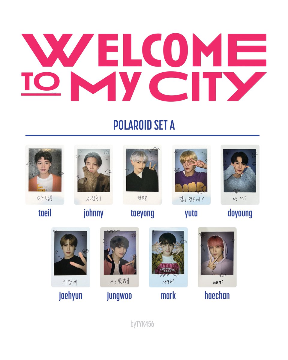 T On Twitter NCT 127 Welcome To My City Polaroid Set A Photocard Pc t-on-twitter-nct-127-welcome-to-my-city-polaroid-set-a-photocard-pc