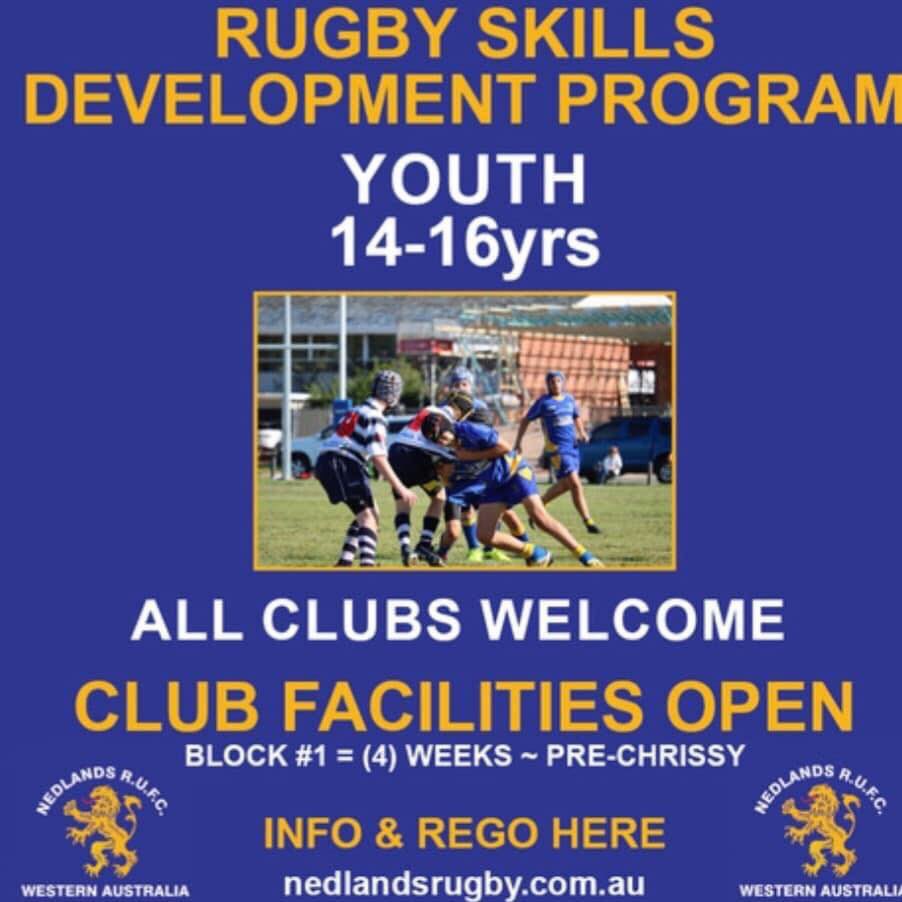 NedlandsRUFC's tweet photo. Come on down...... roll up roll up let's go with the Rugby Skills Development Program 💛💙

Register now there is still time...

https://t.co/Pim4KsFkX9 

See you all there 🏈🏈💙💛

💛AT NEDDIES FORSHORE💙

#neddies #letsgo https://t.co/bMdeA5Wo7f