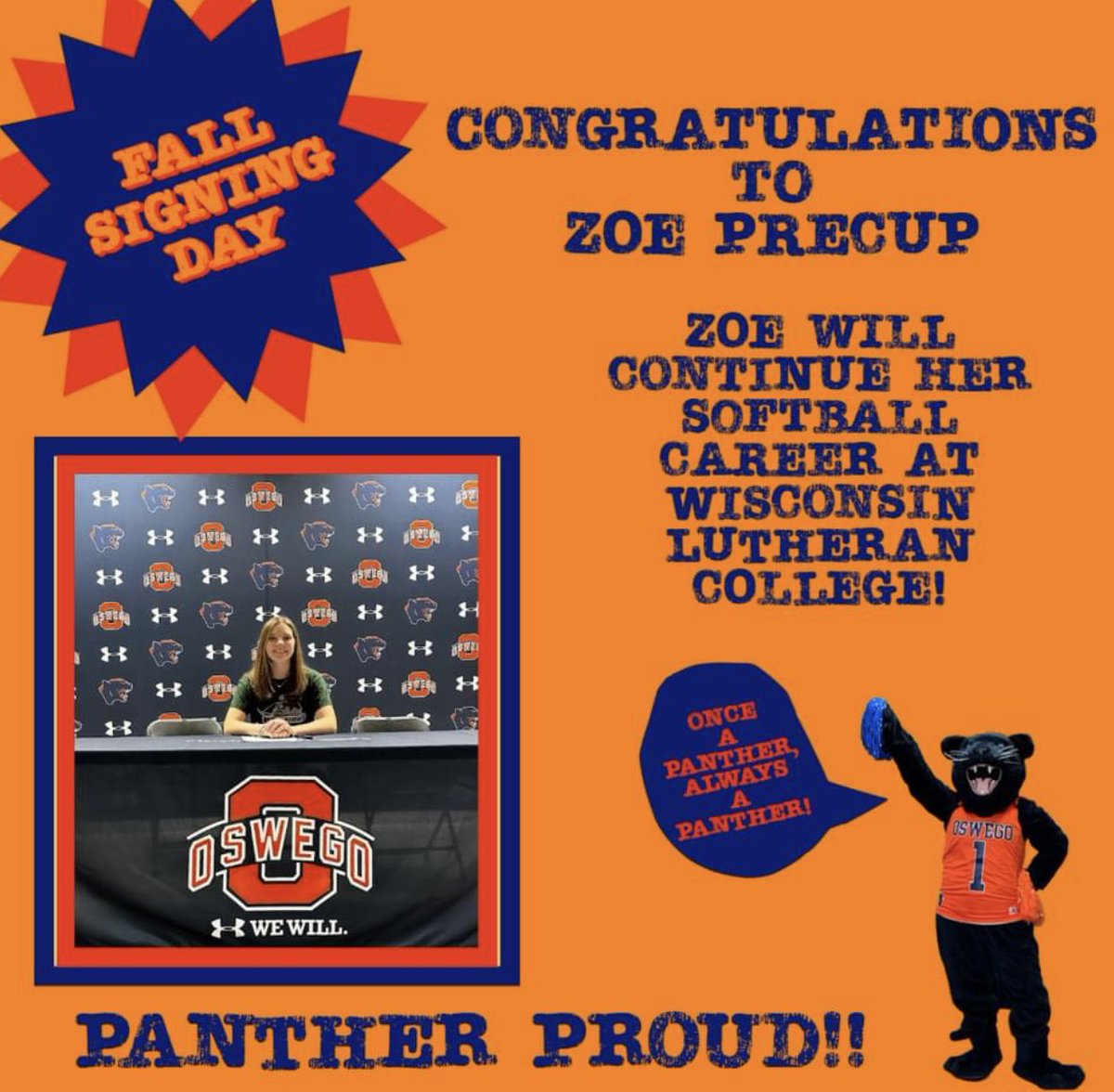Oswego Softball tweet media