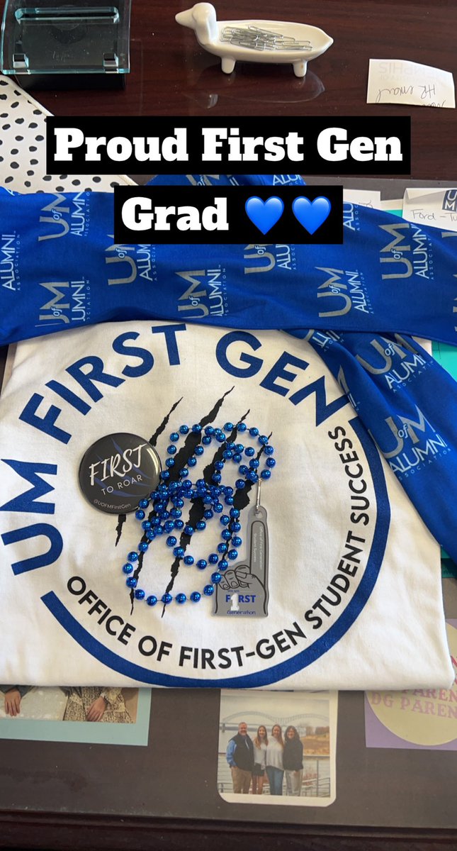 Great way to start a Friday with some #FirstGen swag - proud to be the first but not the last!