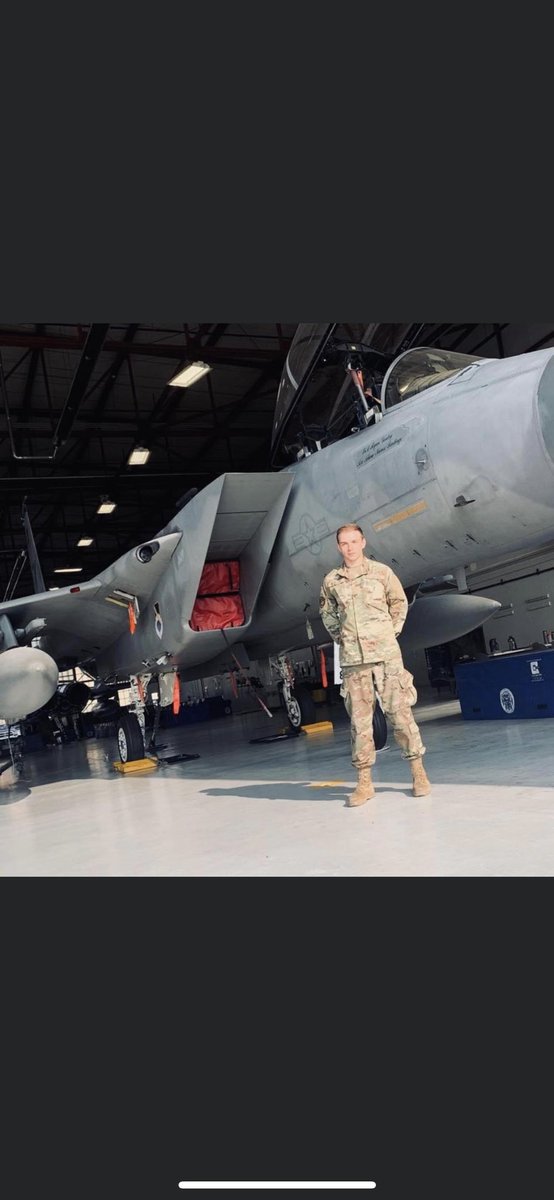 cruisen311carla's tweet photo. Miss this kid like crazy but so incredibly proud of him! #AFmom #VeteransDay #USAF https://t.co/JyWNUQsW0O