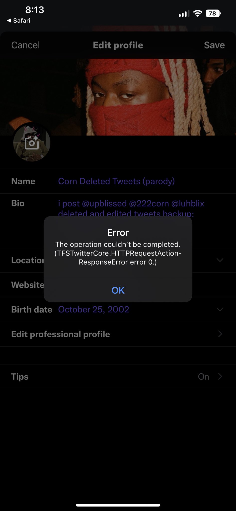 Corn Deleted Tweets On Twitter elonmusk You Told Me To Put Parody In corn-deleted-tweets-on-twitter-elonmusk-you-told-me-to-put-parody-in