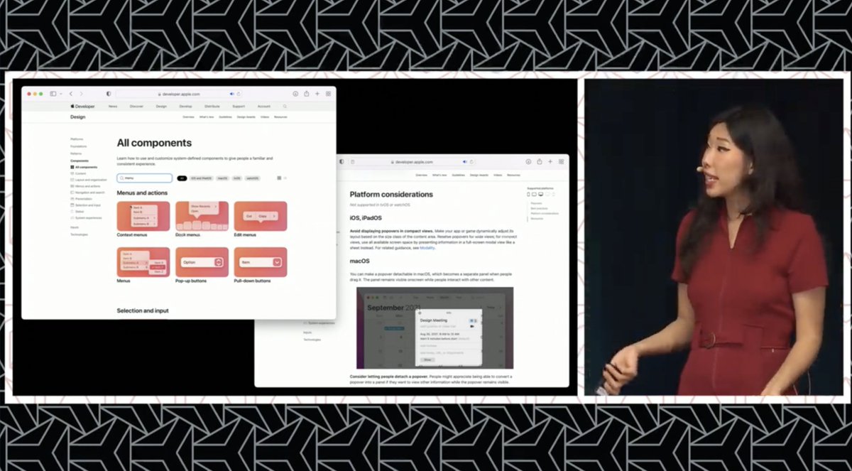 jamescarleton's tweet image. 3/3 #Clarity2022 
Day 2 highlights include @hayhughes on leading design systems, @WalterStephanie teaching annotation of accessibility details, @lindadong sharing history and strategy of the Apple HIG, and @bencallahan on types of cultures we build.
Thanks @jina, @Clarity_conf!