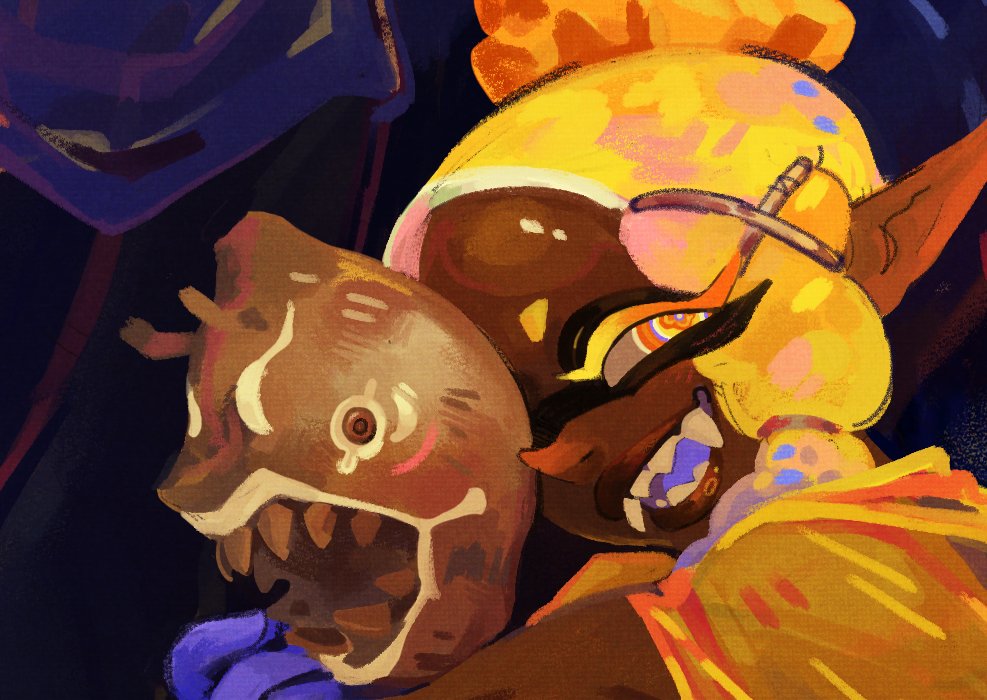 Asteroidblues64's tweet photo. #Splatfest #Splatoon3  #deepcut https://t.co/T15jOrqBah