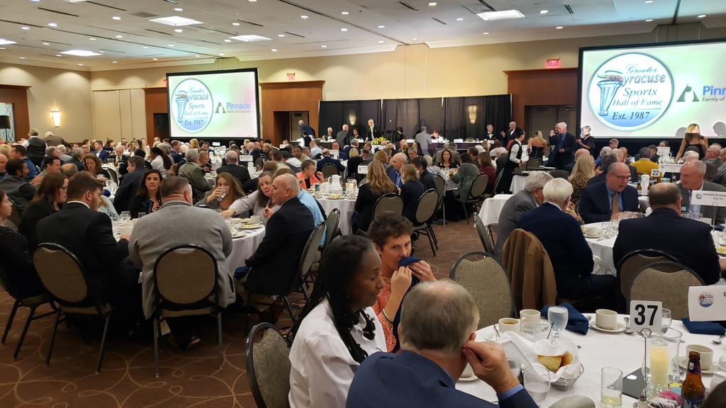 mfpiraino's tweet photo. Greater Syracuse Sports HOF Ceremony!
Congrats to the Class of 2022!
#theadventuresoffranniep #BobbyP https://t.co/NJGIUpoQ6I