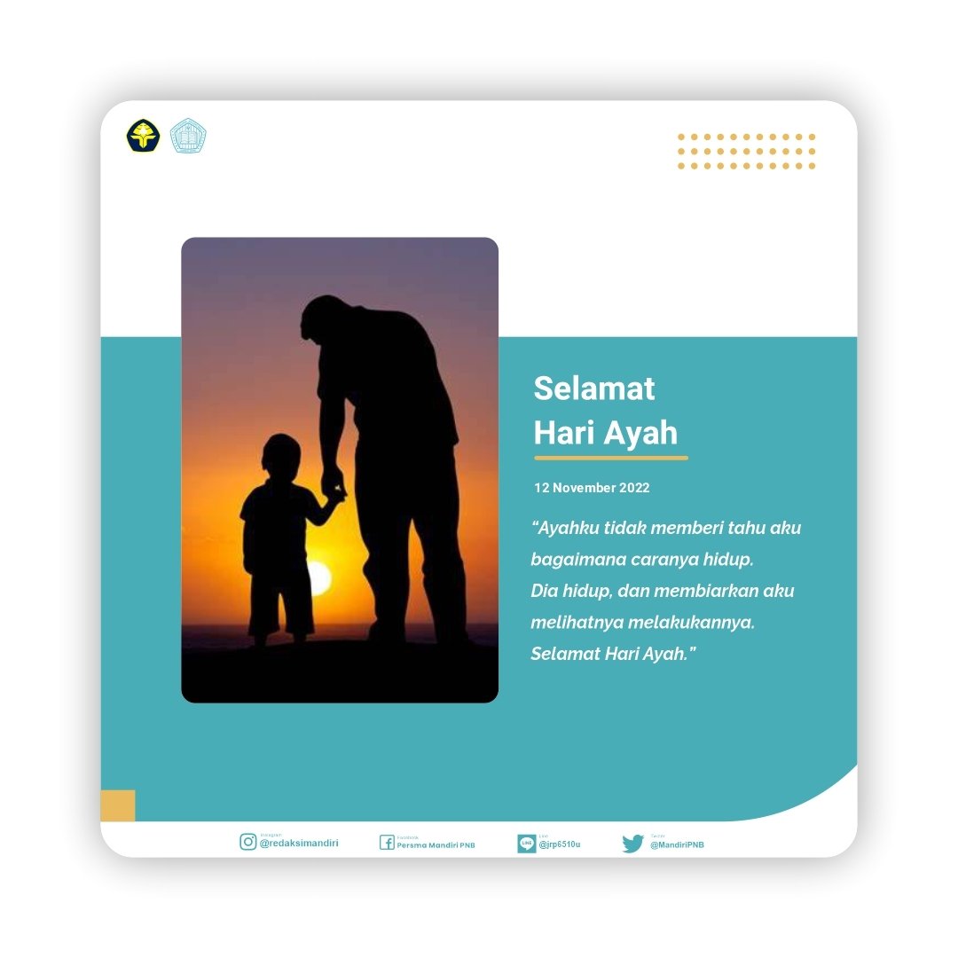 Salam Persma!

Kami Unit Kegiatan Mahasiswa Jurnalistik dan Redaksi Mandiri Keluarga Besar Mahasiswa Politeknik Neger Bali

Mengucapkan "Selamat Hari Ayah 2022”