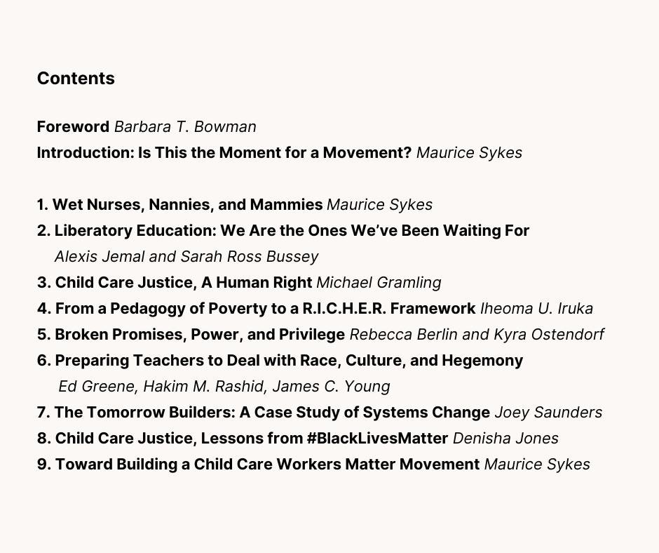Join me at #naeyc2022 to celebrate the launch of this incredible book that I am honored to be a part of.