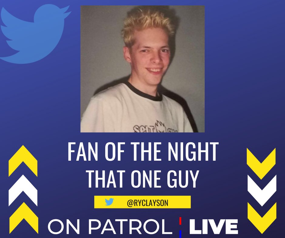 OfficialOPLive's tweet photo. He is SUCH a fun follow, and is here live-tweeting with us every Friday &amp; Saturday night! @RyClayson, you are our latest #OPLive #FanoftheNight!!! #OPNation #OPLiveFamily #OnPatrolLive https://t.co/f93XsGGZ32