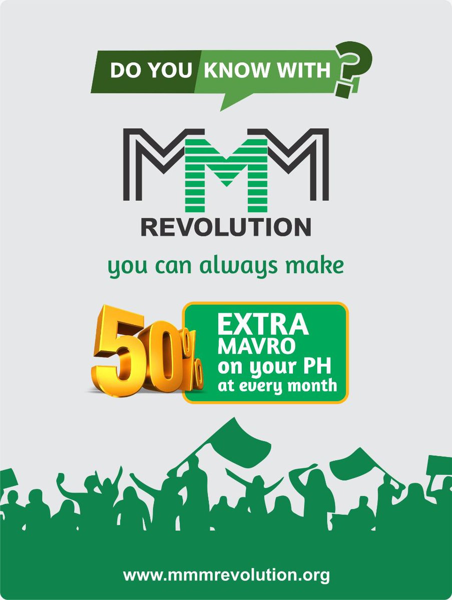 Khalifdacypha1's tweet photo. MMM is back 
Launched 30th of October 2022
Get 30% - 50% monthly with M3 REVOLUTION

WHATSAPP GROUP 👇👇👇

https://t.co/6GhDK1vCUb

REGISTRATION LINK 👇👇👇
https://t.co/aIxyxrrFfW
#bitcoin #workfromhome #NFT #MMMRevolution #onlinebusiness #Nigeria #onlinework #USDT #mlm https://t.co/fV3cNLQkN3