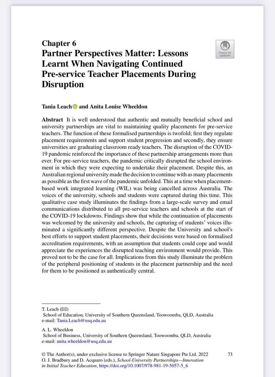 Dr Tania Leach SFHEA tweet media