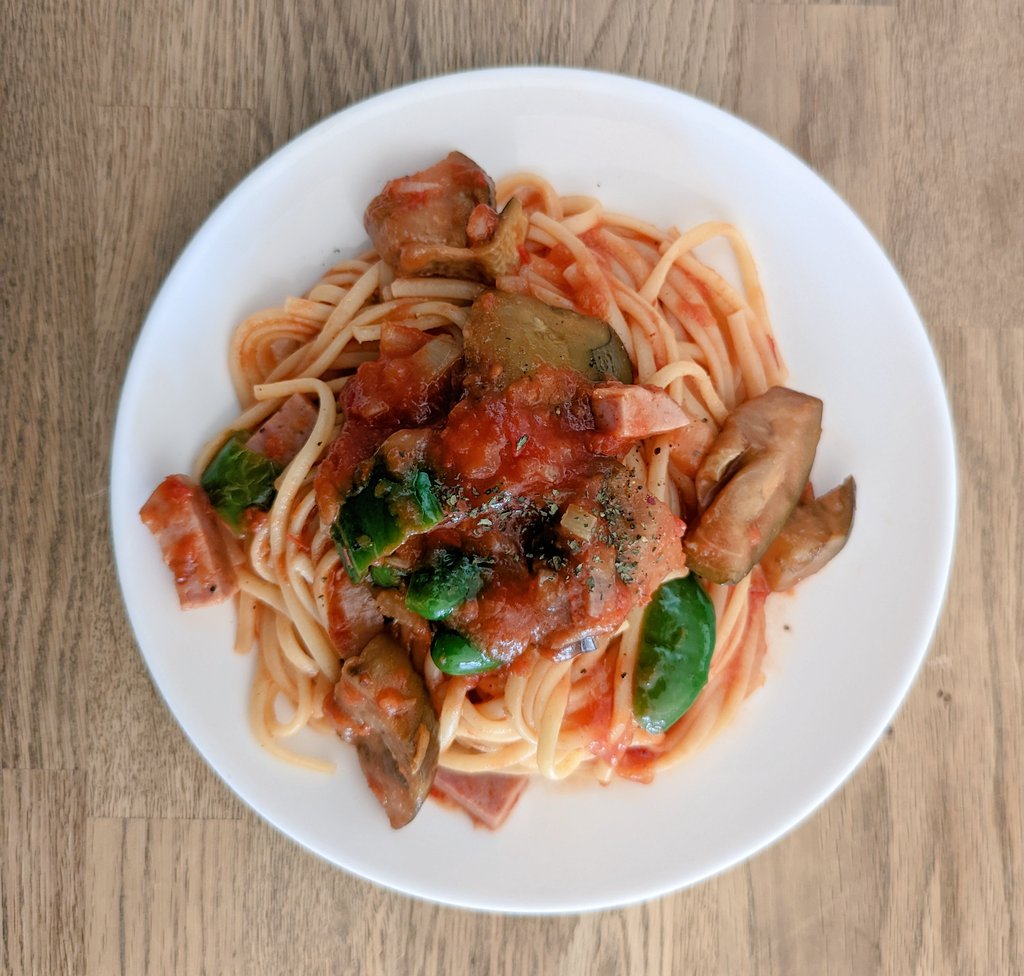 メゼッタロースト赤ピーマンのリングイネのレシピ