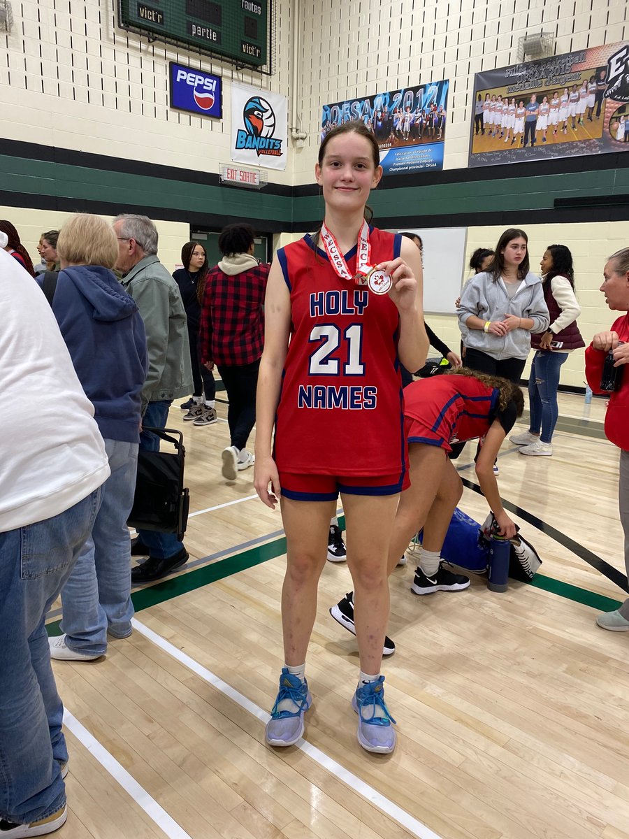 Congrats to Fiona &amp; her team on their WECSSAA Championship win! Fiona is a member of our 22/23 JUEL team &amp; has been working hard! Congrats to our other team members Jelena, Ella, Chelsea, Maddy, Elia, Tessa and Ava who also played in the championship game! 🏀🥇🥈
