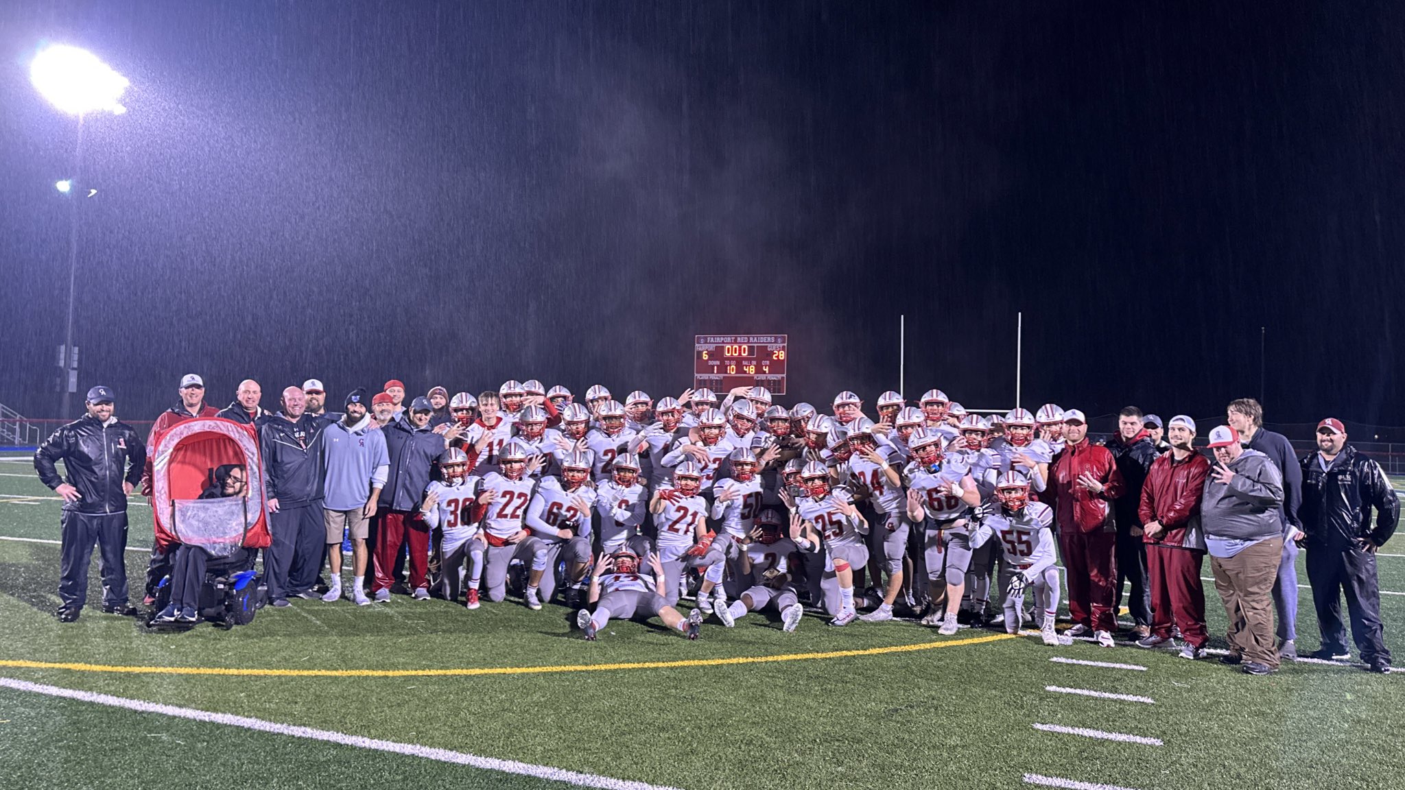 Canandaigua football wins fourth straight Section V title