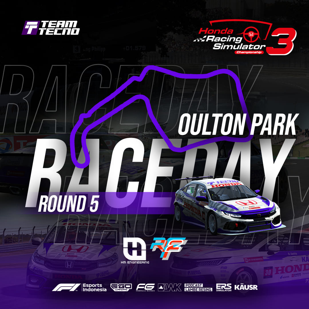 teamtecno_'s tweet photo. Loh udah race day lagi nih

Malam ini pukul 19.30 wib akan lanjut lagi ajang HRSC 3 di sirkuit Oulton Park, dan tentu Team Tecno akan membalap di dalam nya 😉

Saksikan balapan melalu POV Nauval di kanal Youtube Team Tecno!

Partners: @LambeResing @FormulaGledek https://t.co/MwvaV6up38