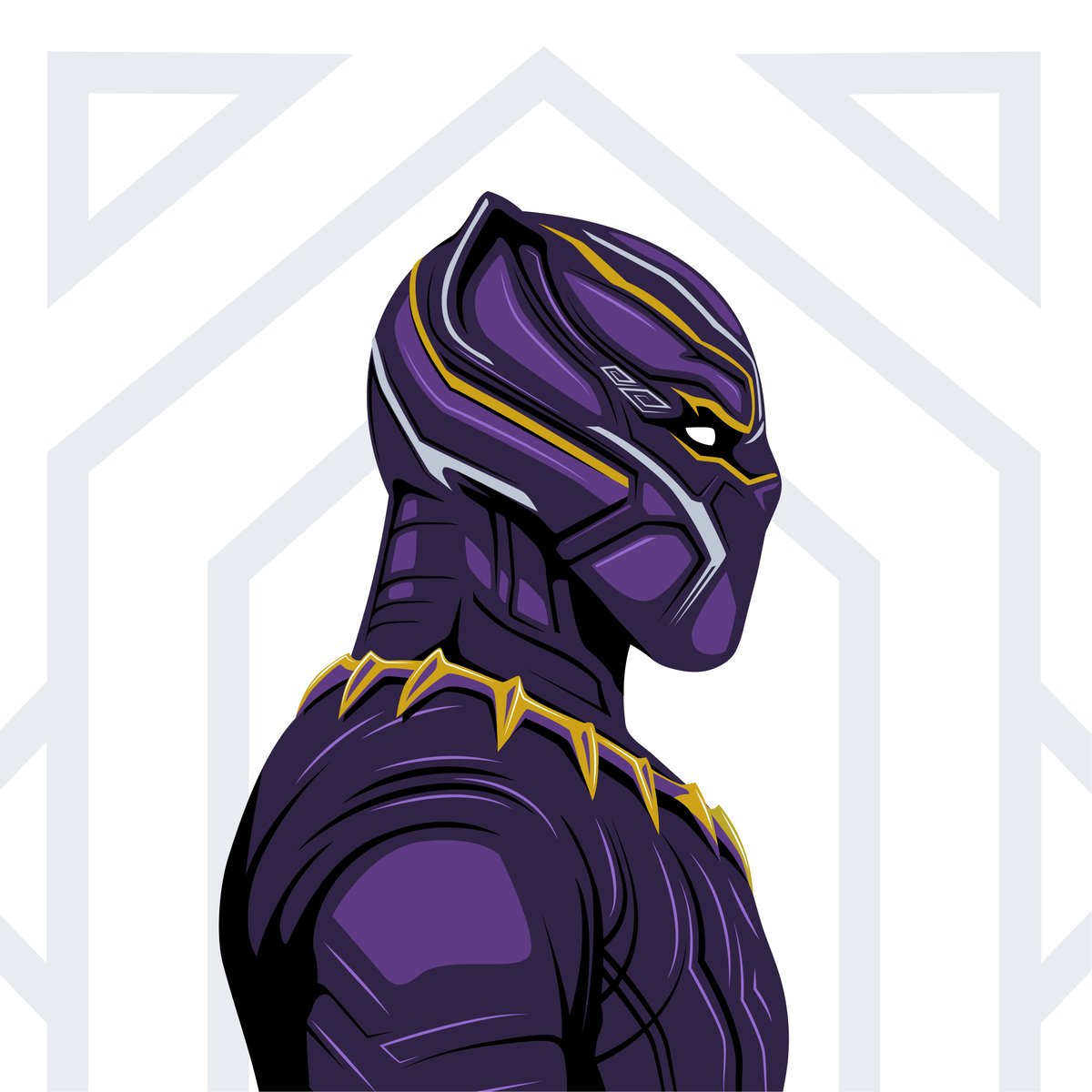 snc_in's tweet photo. The Black Panther Lives! Welcoming the new and honouring the OG Black Panther.

#WakandaForever  #BlackPanther #ChadwickBoseman #ChadwickBosemanForever #vectorart https://t.co/wzFIAXEOMy