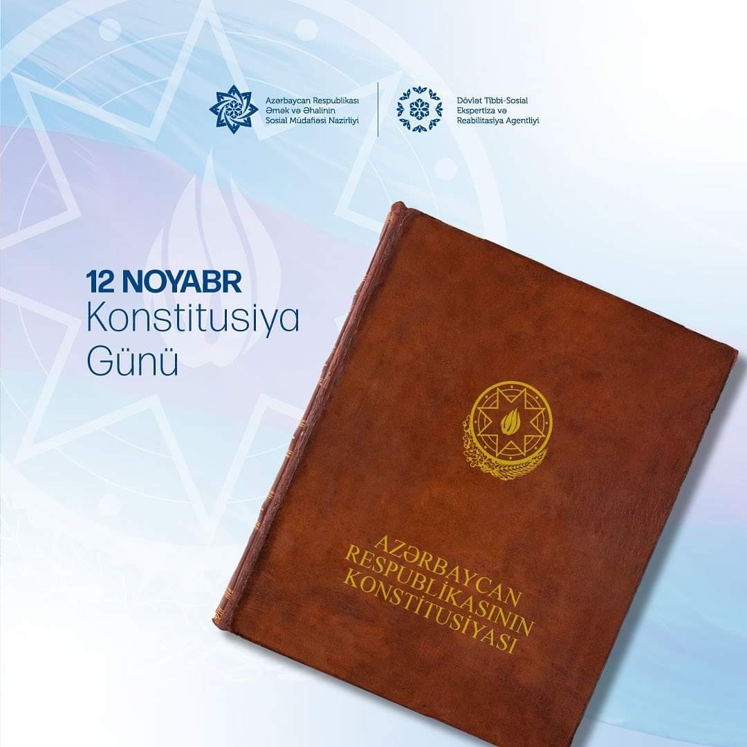 saglmmmdv's tweet photo. 📜 12 noyabr - #Azərbaycan Respublikasının Konstitusiya Günüdür.
#KonstitusiyaGünü #12Noyabr #ƏƏSMN #SosialGovAz #DTSERA https://t.co/jzvA7r6cPH