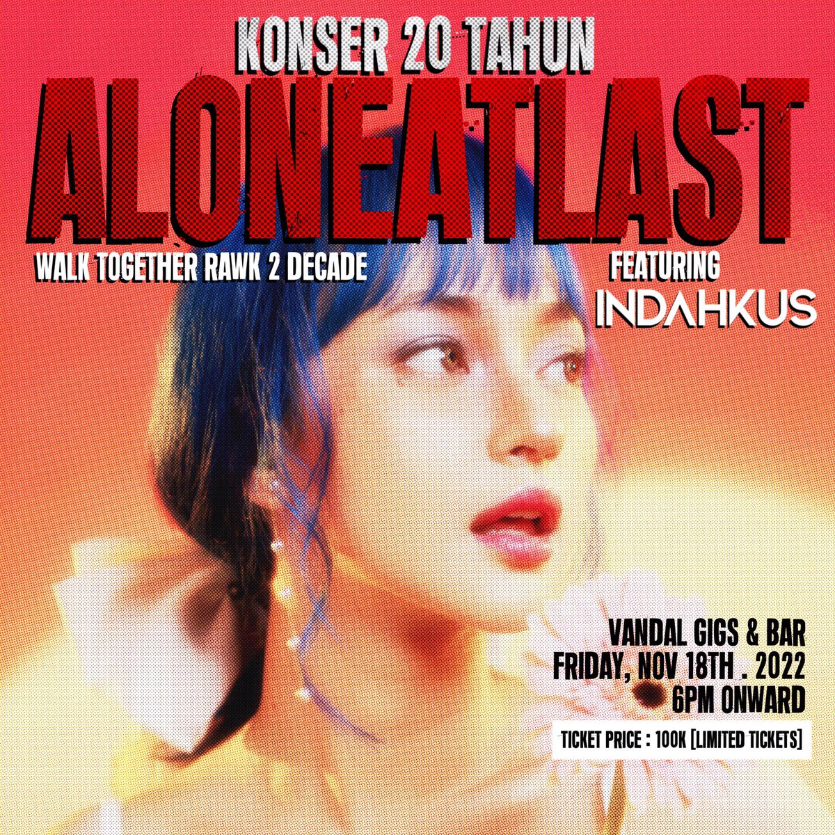 Athink_GO's tweet photo. Tinggal menghitung hari..
#aloneatlast
#2decade
Pemesanan tiket klik link ⬇
https://t.co/G3gFbZcnSe https://t.co/eW5f1wAtWd