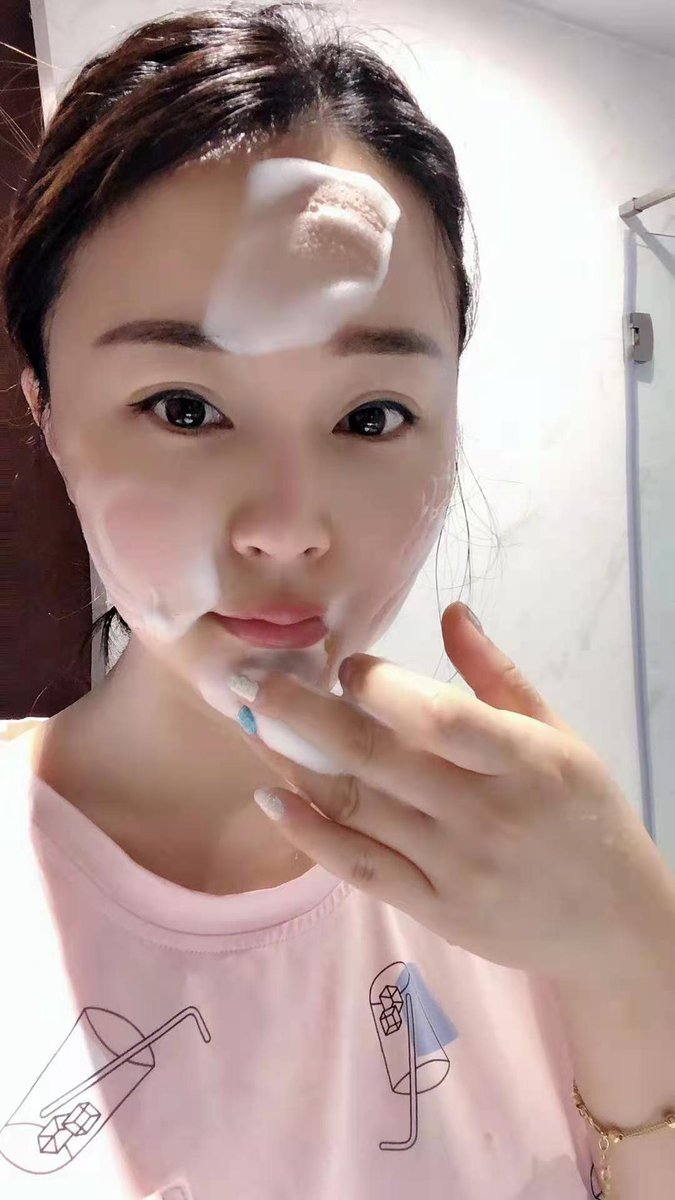 顔を洗って寝る！