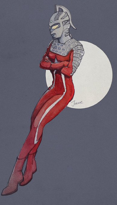 「grey background red bodysuit」 illustration images(Latest)
