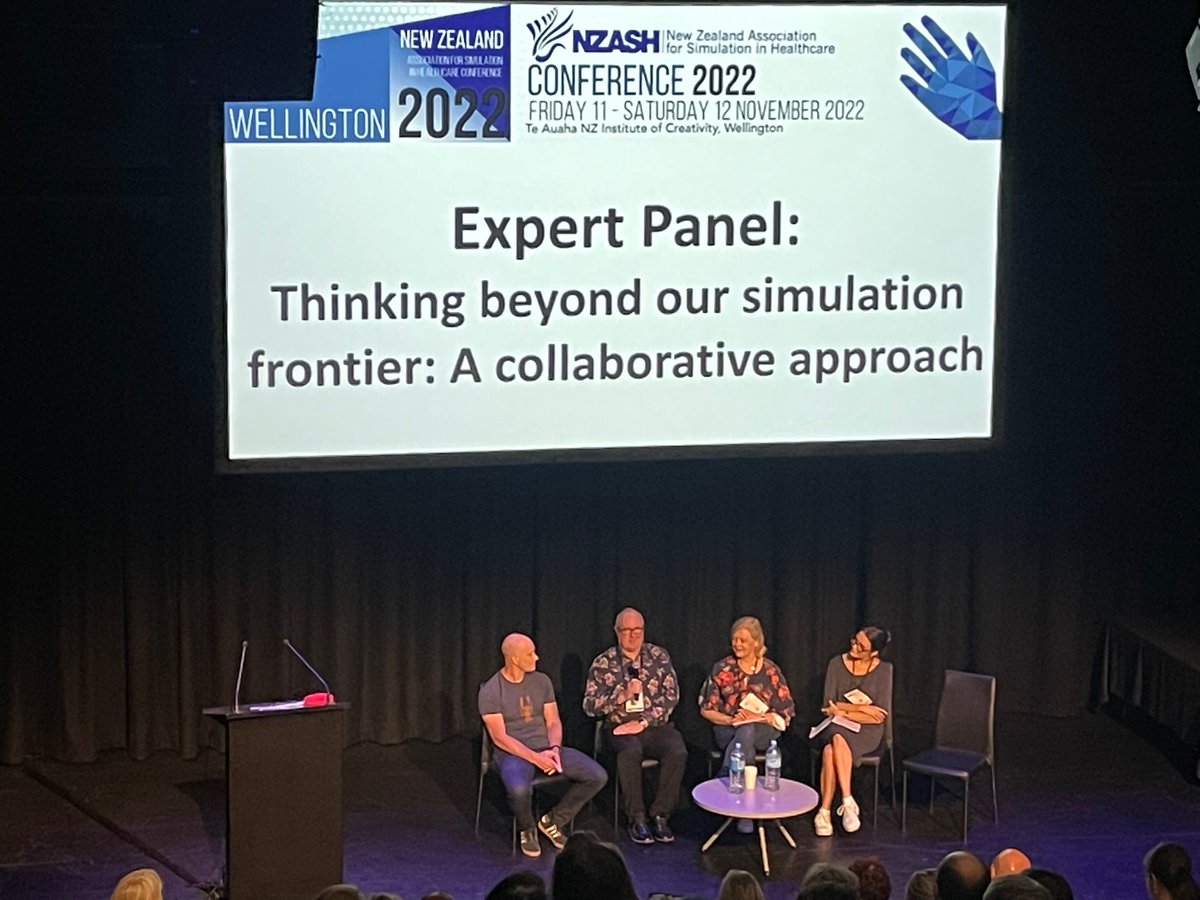 HartwellSimula1's tweet photo. Hartwell Simulation co-founder Michael Sheedy representing Canterbury Simulation Interest Group on the expert panel discussion on collaborative approaches to expanding our simulation frontier - particularly with the move to Te Whatu Ora https://t.co/bNVCE9Axjw