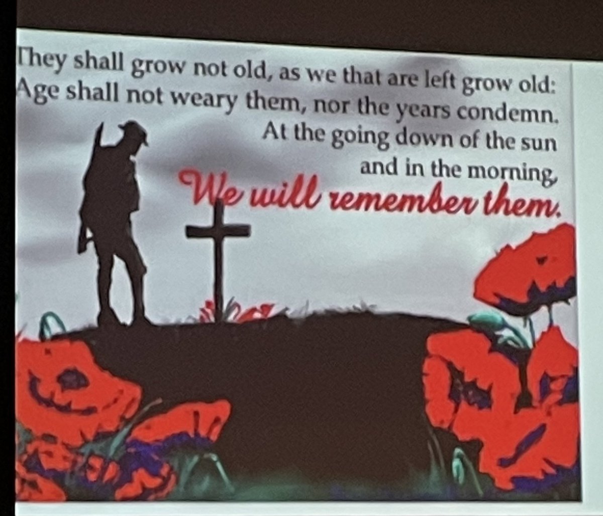 henderson_ave's tweet photo. #RemembranceDay assembly purely student led- so meaningful. @YRDSB https://t.co/bL0h6CSwLe