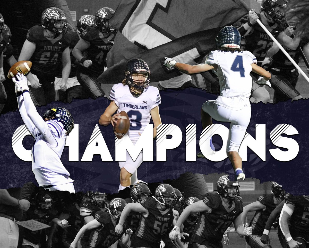 DISTRICT CHAMPIONS!🥇#WeRunThisDistrict <a href="/thsactivities/">THS Activities</a> <a href="/FootballTHS/">Timberland Football</a>