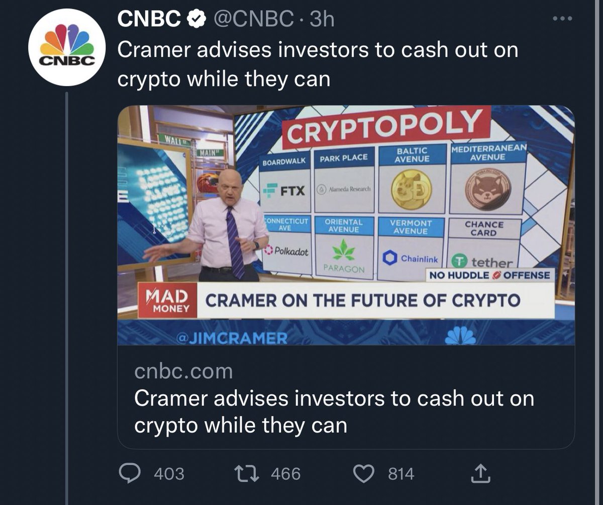 MORGAN ☀️ on Twitter: "Is this a bull or bear signal 🤣"